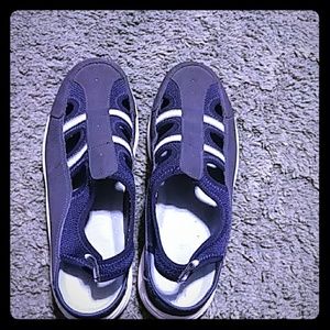 Easy Spirit Navy & white size 10